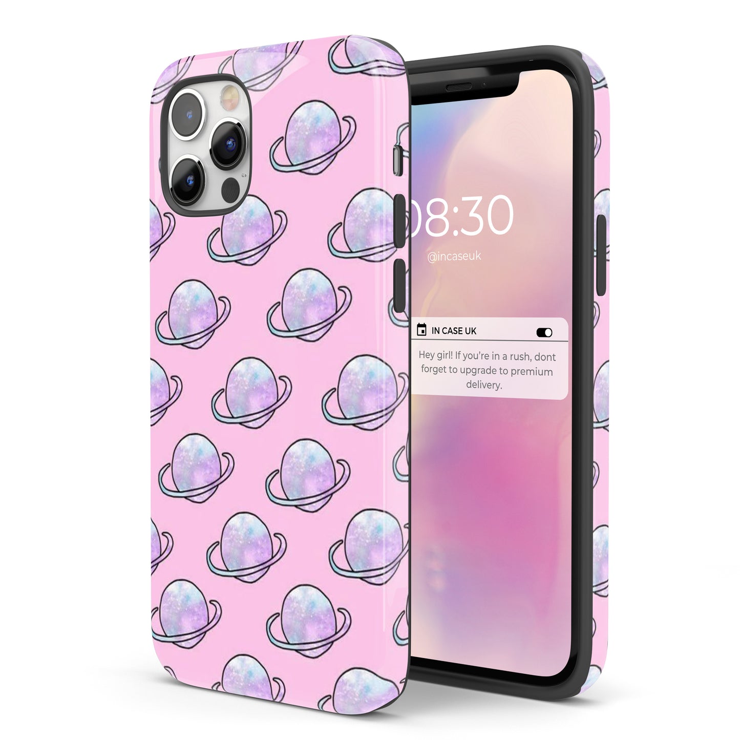 Planet Pink - Tough iPhone Case