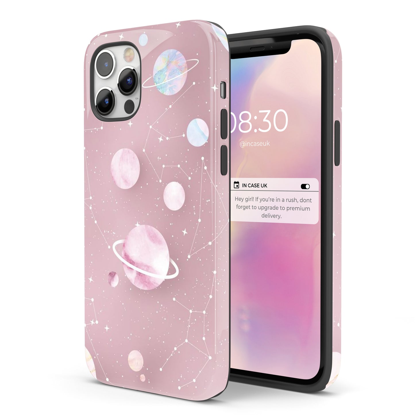 Pink Constellations - Tough iPhone Case