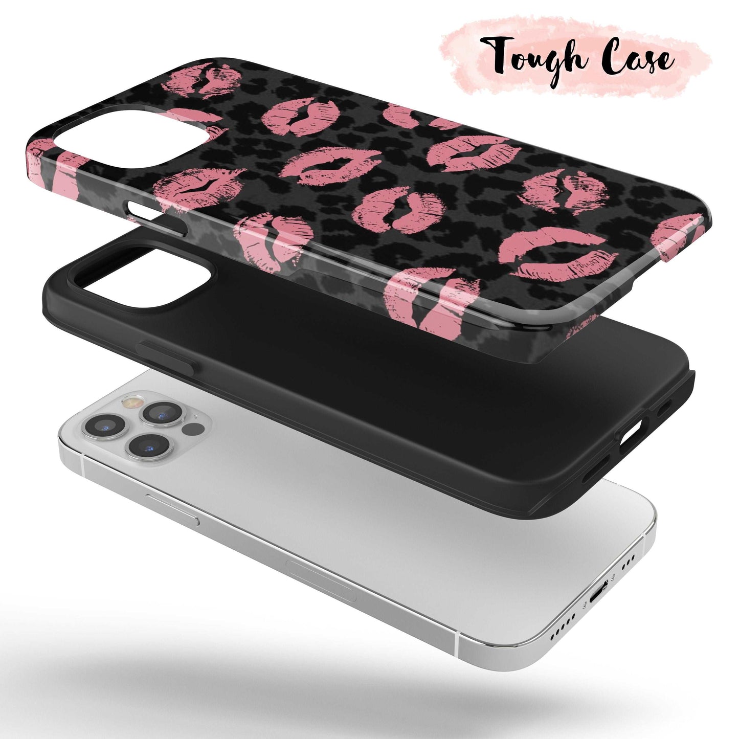 Leopard Kiss - Tough iPhone Case