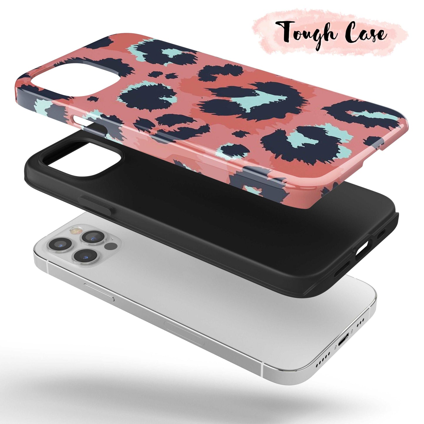 Fiery Leopard - Tough iPhone Case