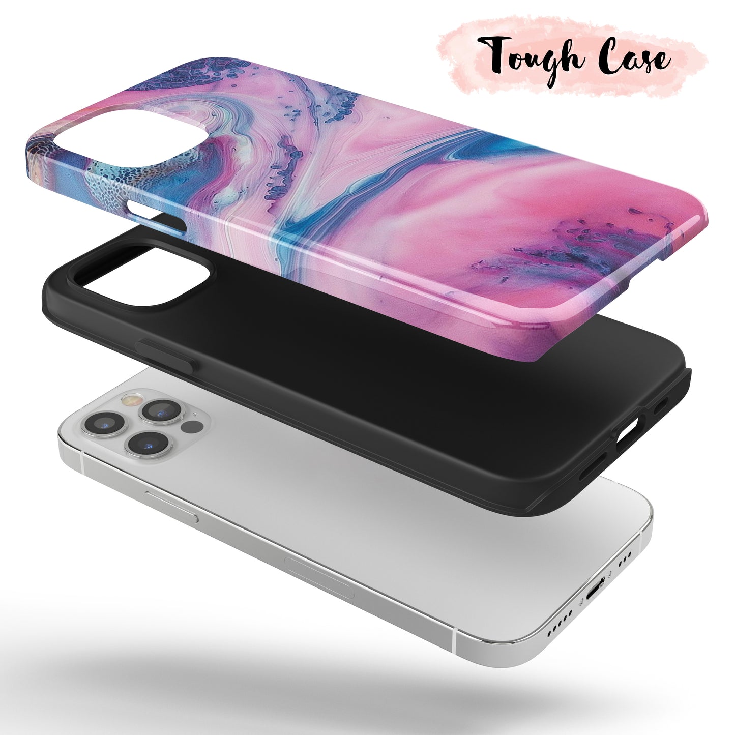 Pink Bubble-gum - Tough iPhone Case