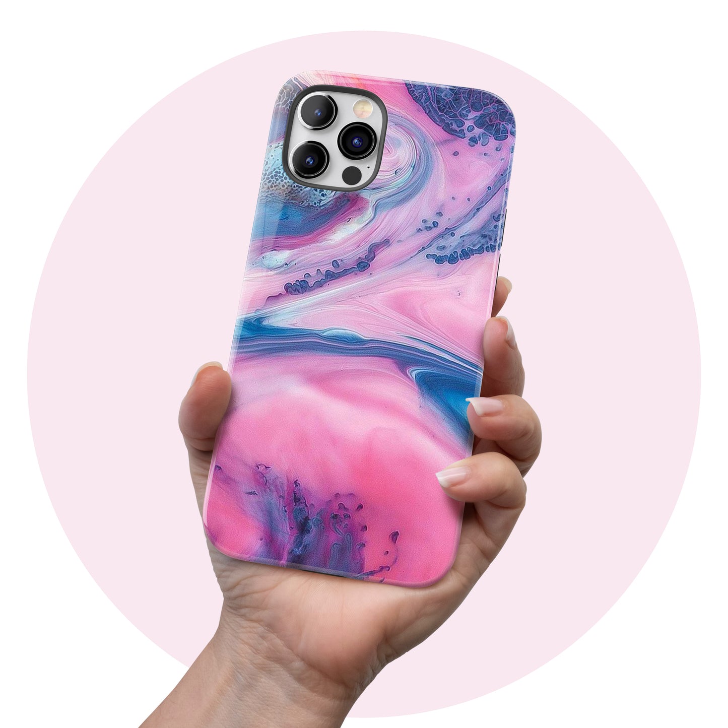 Pink Bubble-gum - Tough iPhone Case