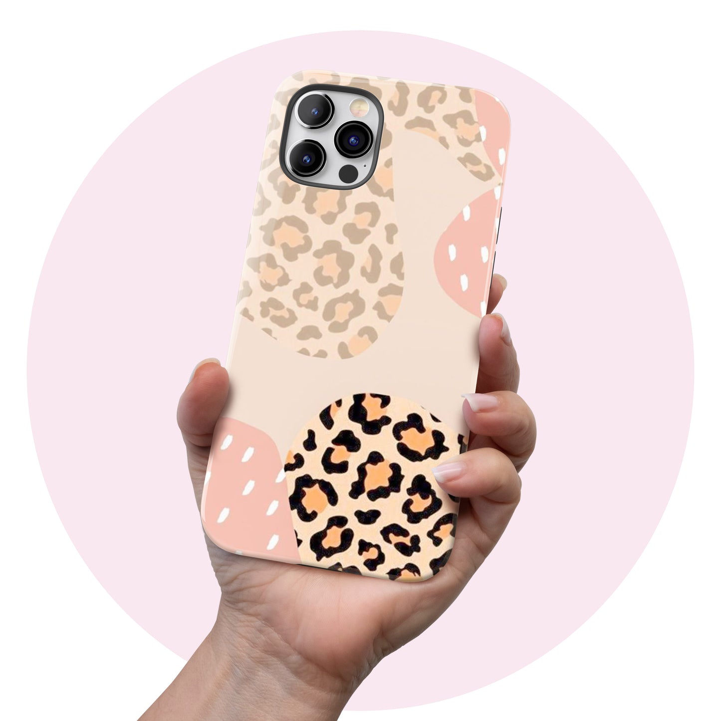 Pastel Leopard - Tough iPhone Case