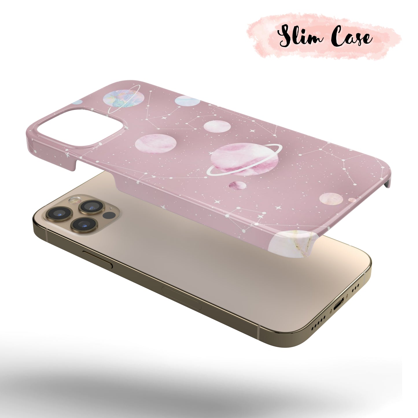 Pink Constellations - Tough iPhone Case
