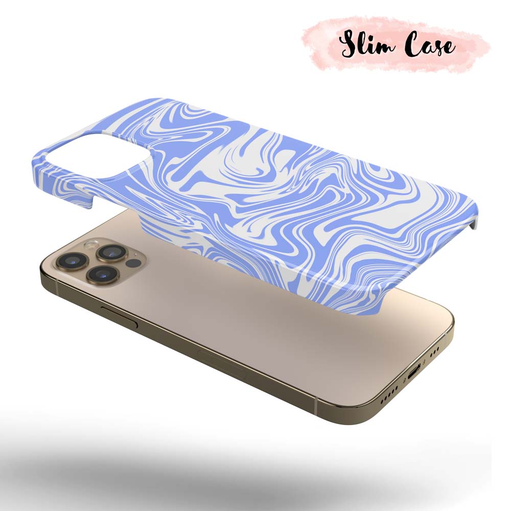 Groovy Blue - Tough iPhone Case