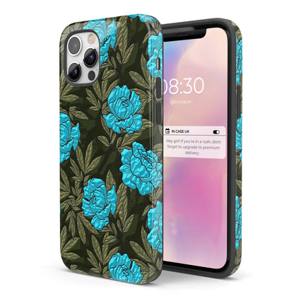 Budding Blue  - Tough iPhone Case