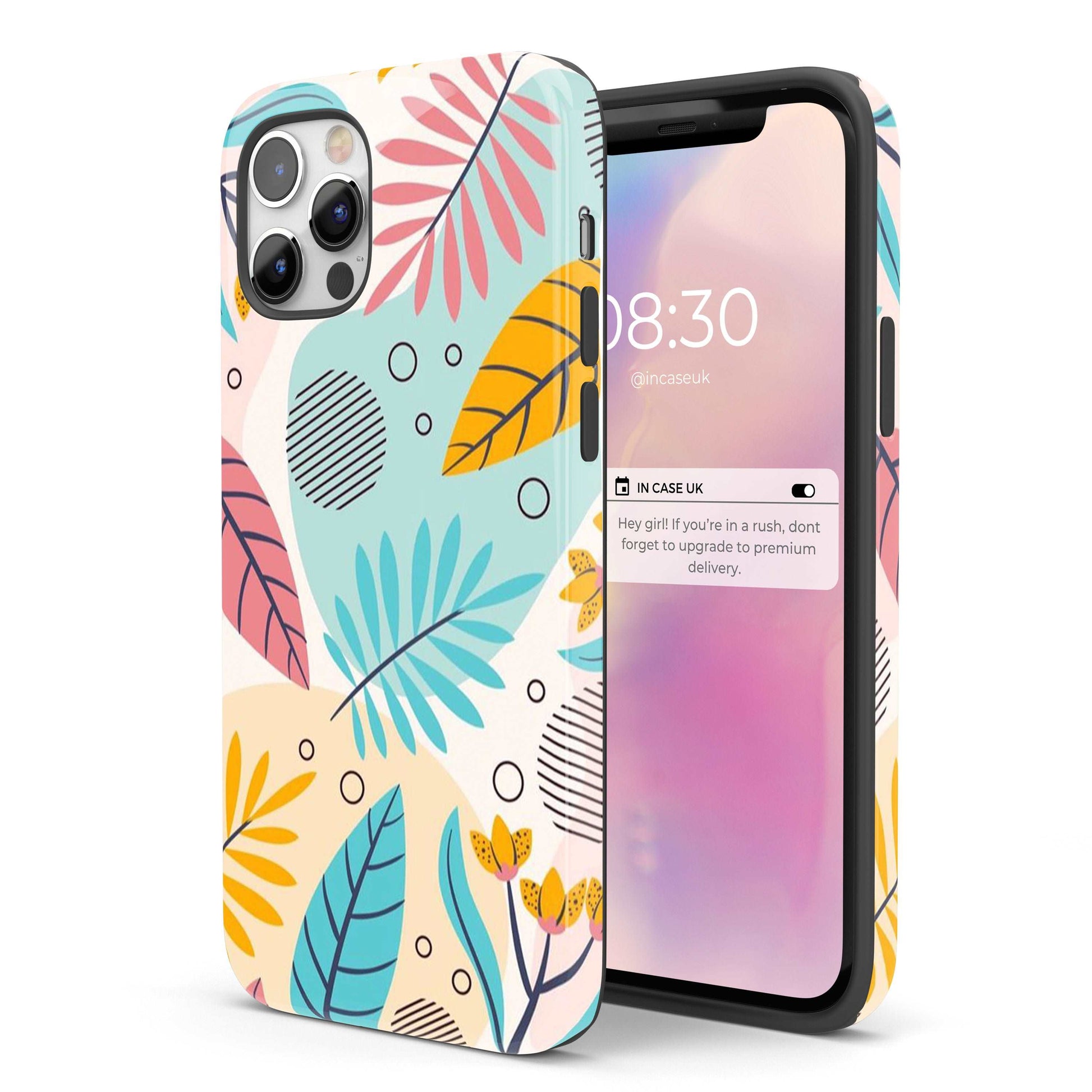 Flowery Impressions  - Tough iPhone Case