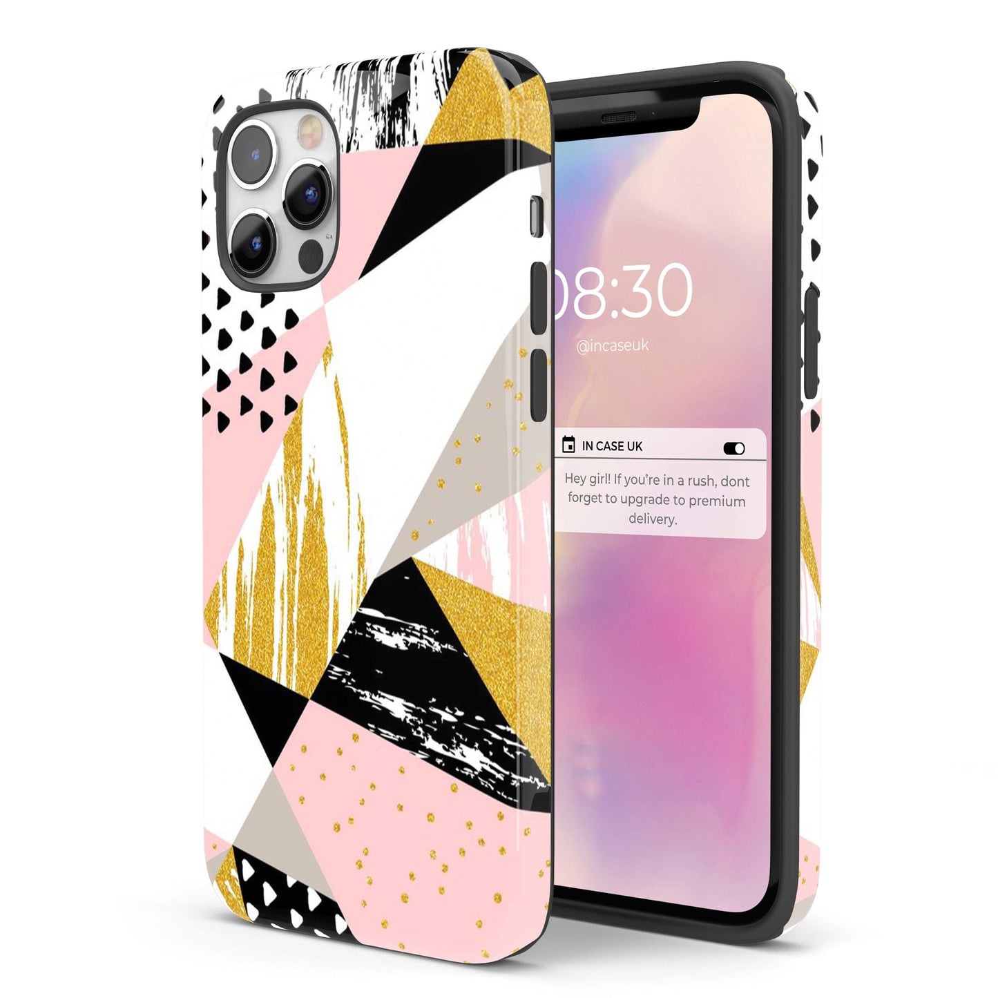Abstract Geometric - Tough iPhone Case