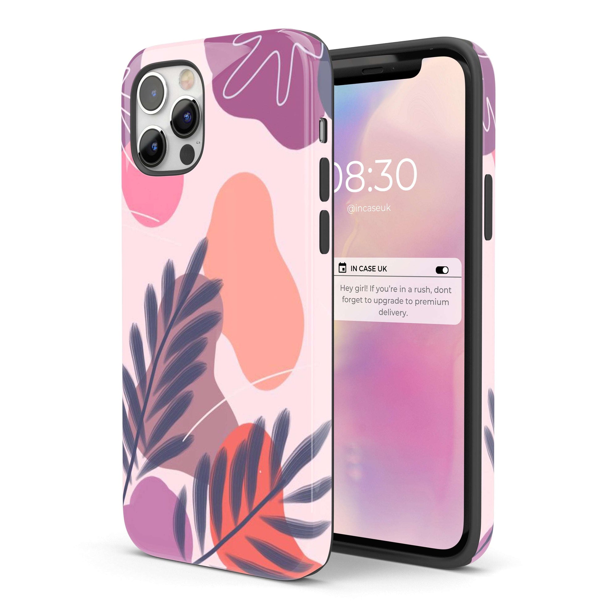 Abstract Leaf - Tough iPhone Case