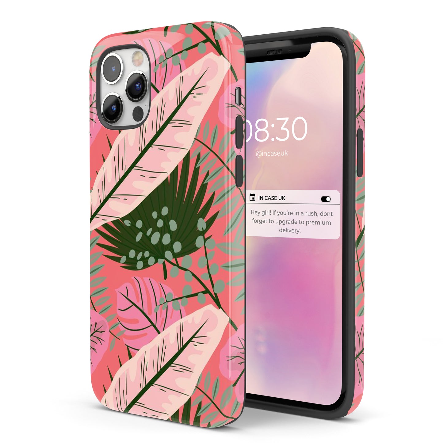 Tropical Pink  - Tough iPhone Case