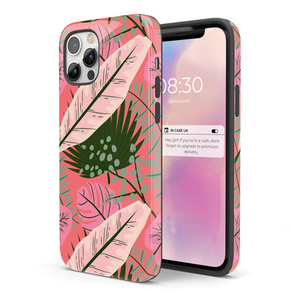 Tropical Pink  - Tough iPhone Case
