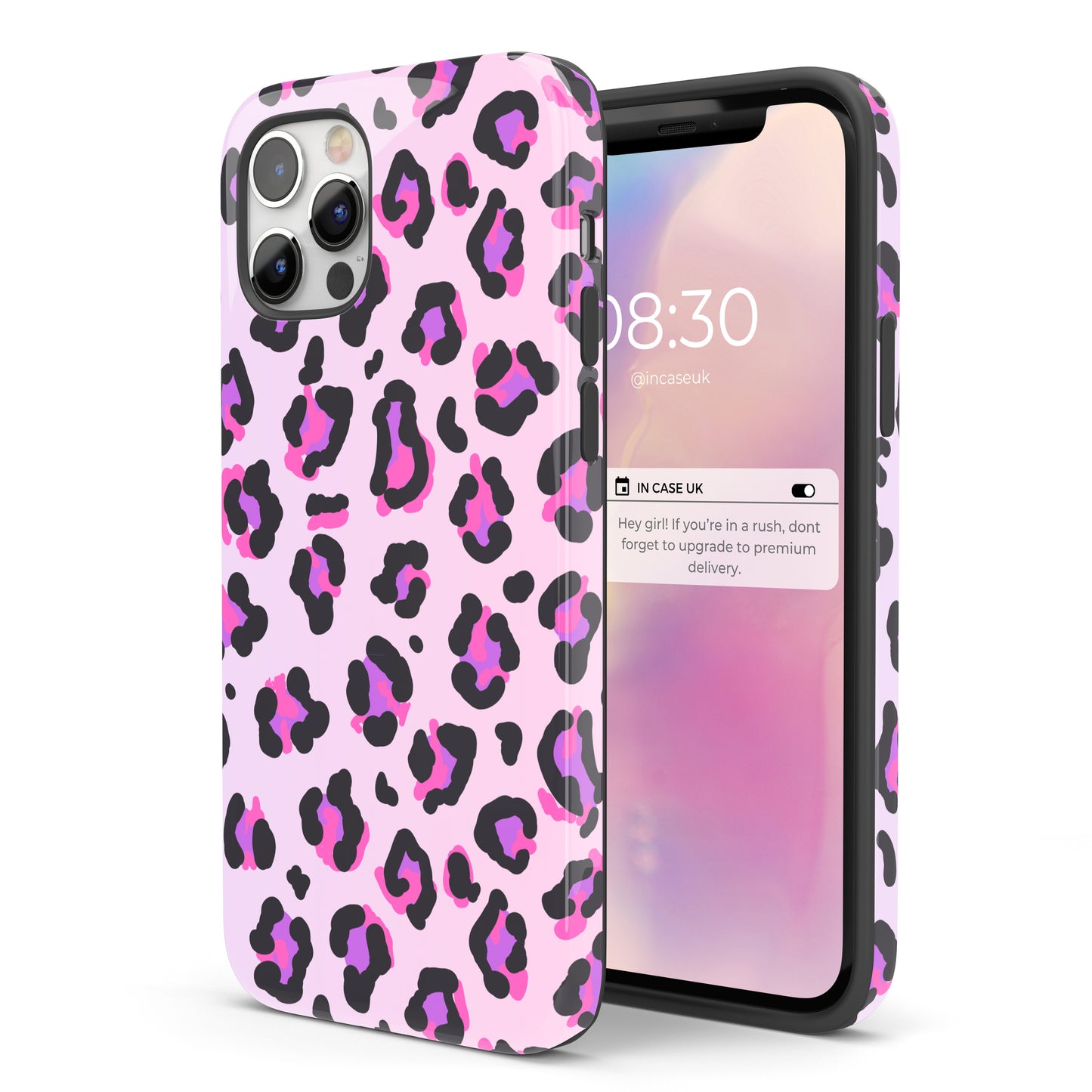 Pink Leopard  - Tough iPhone Case