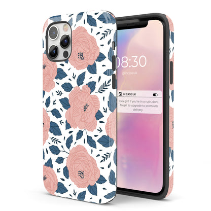 Retro Rose  - Tough iPhone Case