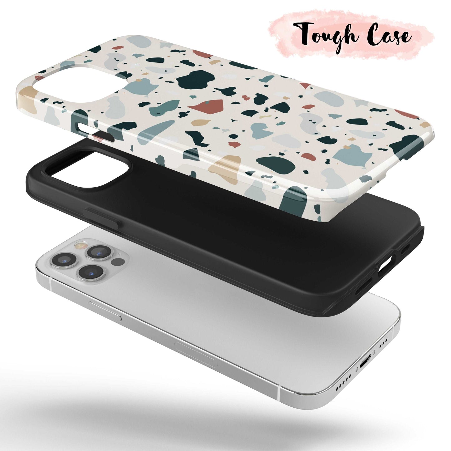 Abstract Splat - Tough iPhone Case