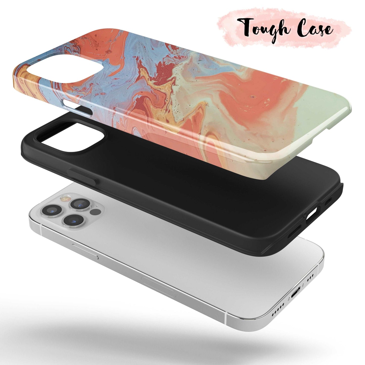 Mars Marble  - Tough iPhone Case