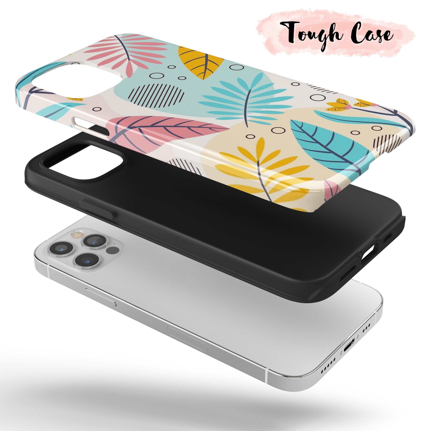 Flowery Impressions  - Tough iPhone Case