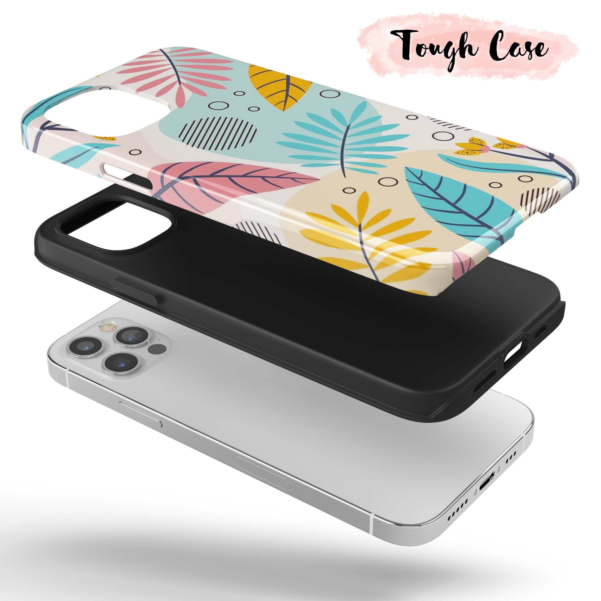 Flowery Impressions  - Tough iPhone Case