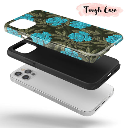 Budding Blue  - Tough iPhone Case