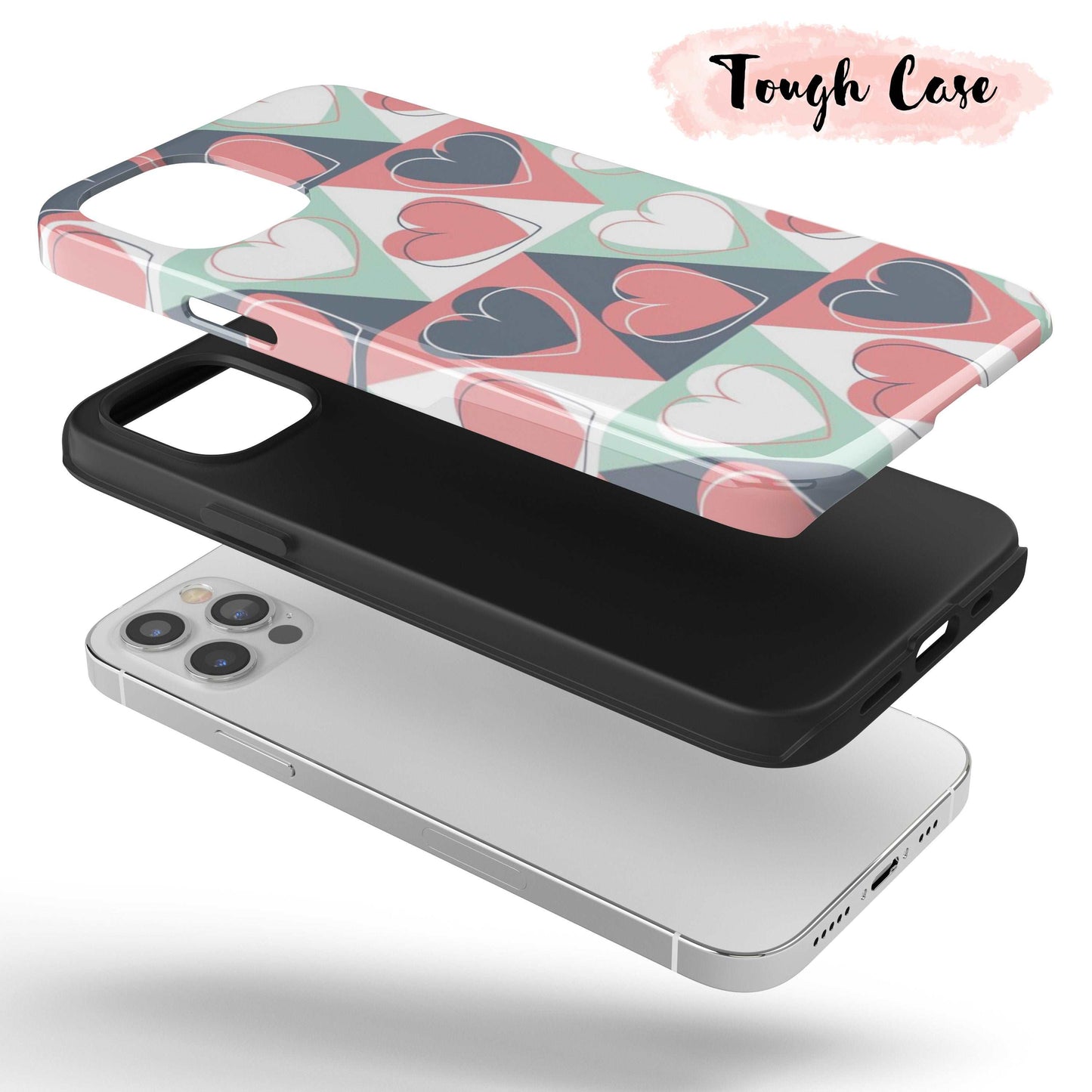 Love Triangle  - Tough iPhone Case