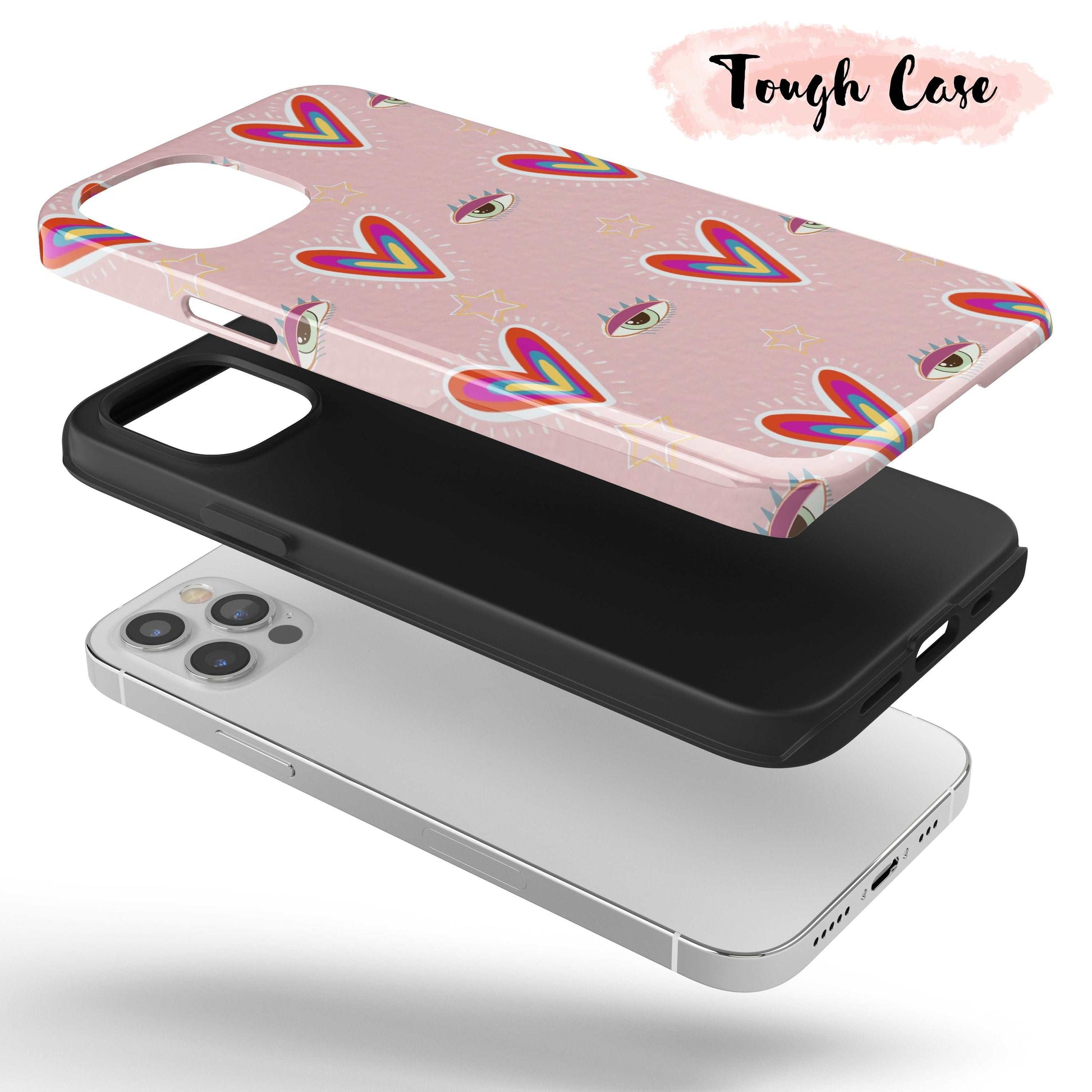 Love Pink  - Tough iPhone Case