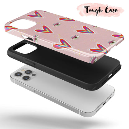 Love Pink  - Tough iPhone Case