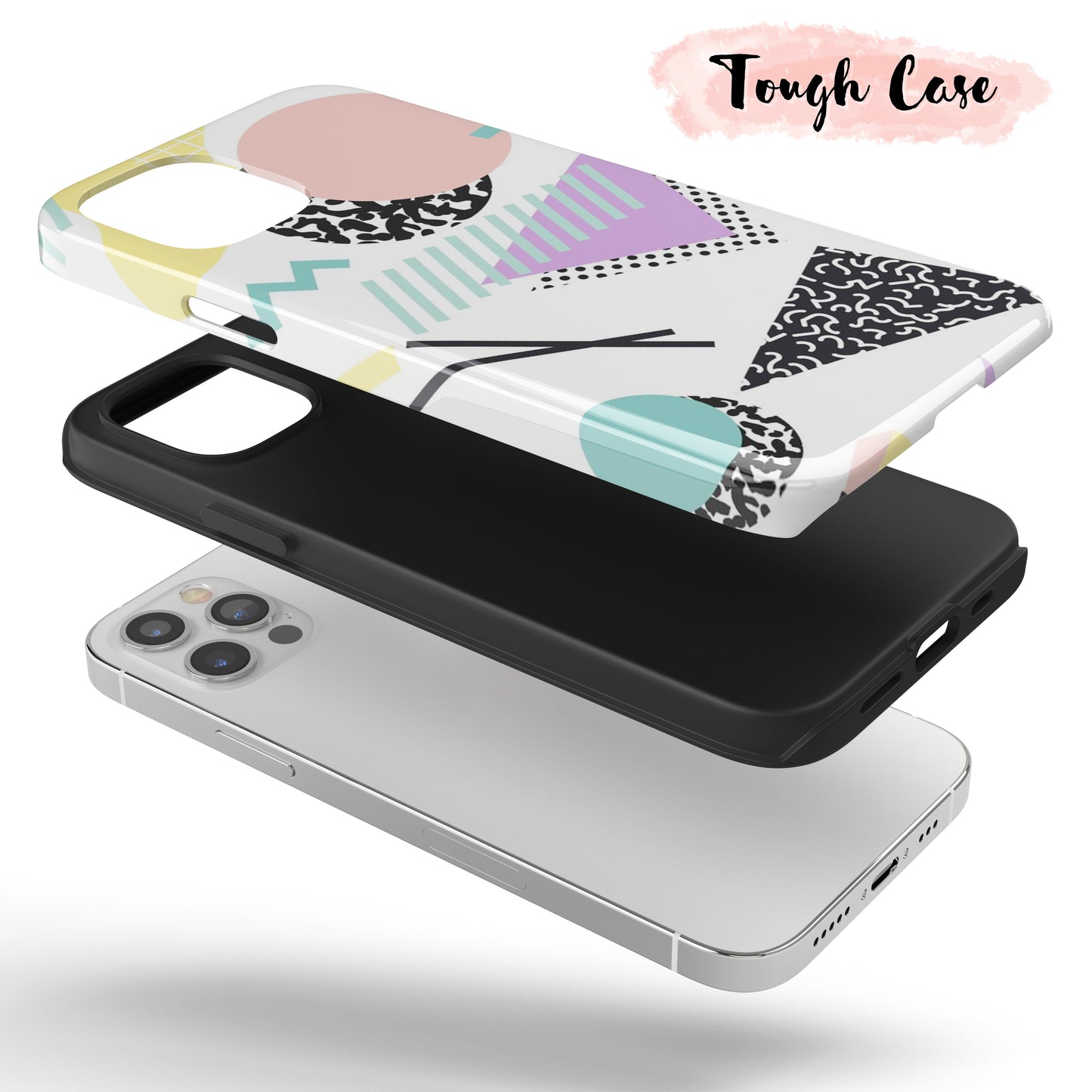 Vintage Geometric  - Tough iPhone Case