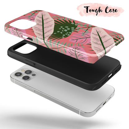 Tropical Pink  - Tough iPhone Case
