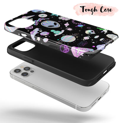 Psychedelic Space  - Tough iPhone Case