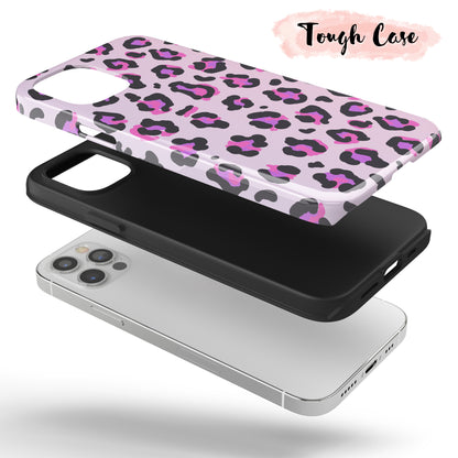 Pink Leopard  - Tough iPhone Case