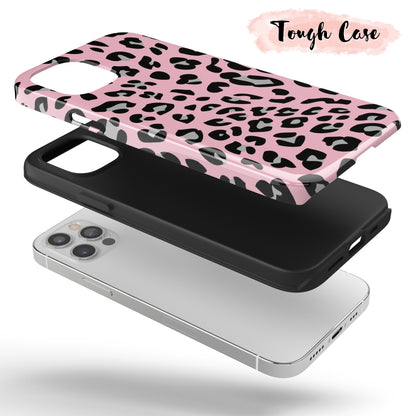 Pink Leopard  - Tough iPhone Case