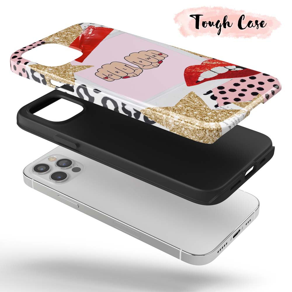 Girl Power - Girls Supporting Girls iPhone Case