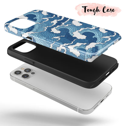 Stormy Seas  - Tough iPhone Case