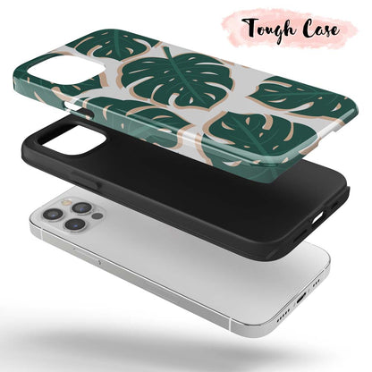 Pure Palm - Tropical Palm Leaf iPhone Case