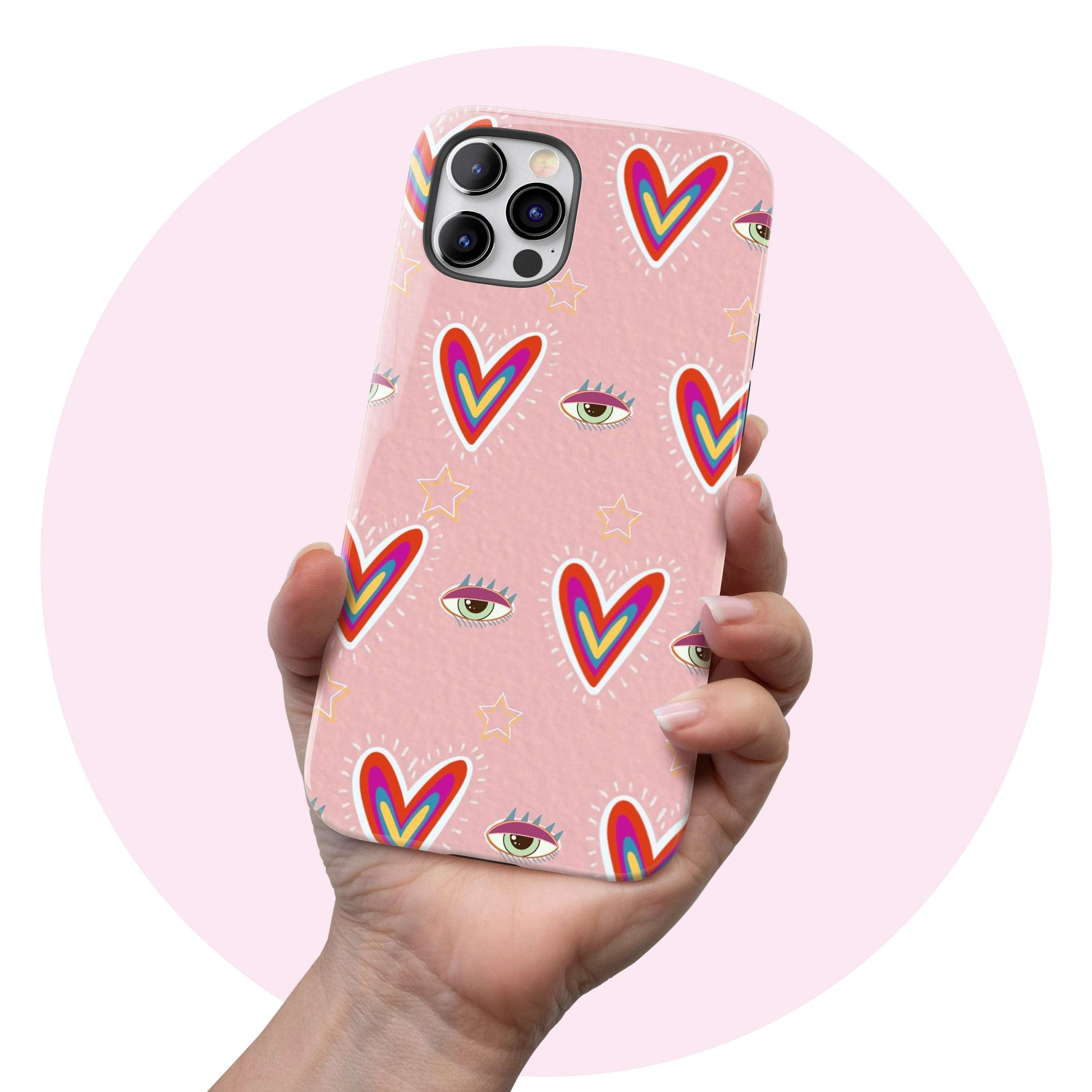 Love Pink  - Tough iPhone Case
