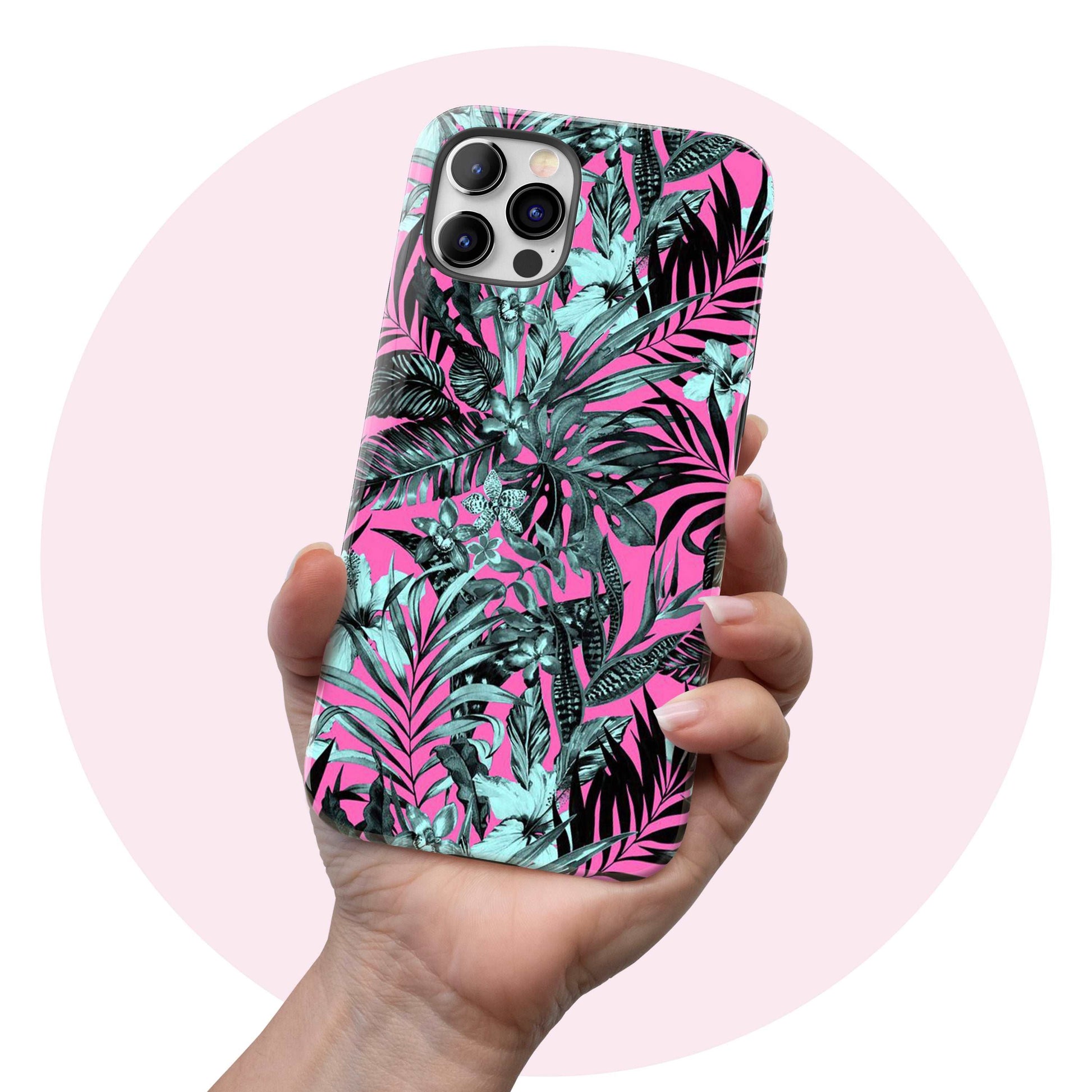 Jungle Pink  - Tough iPhone Case