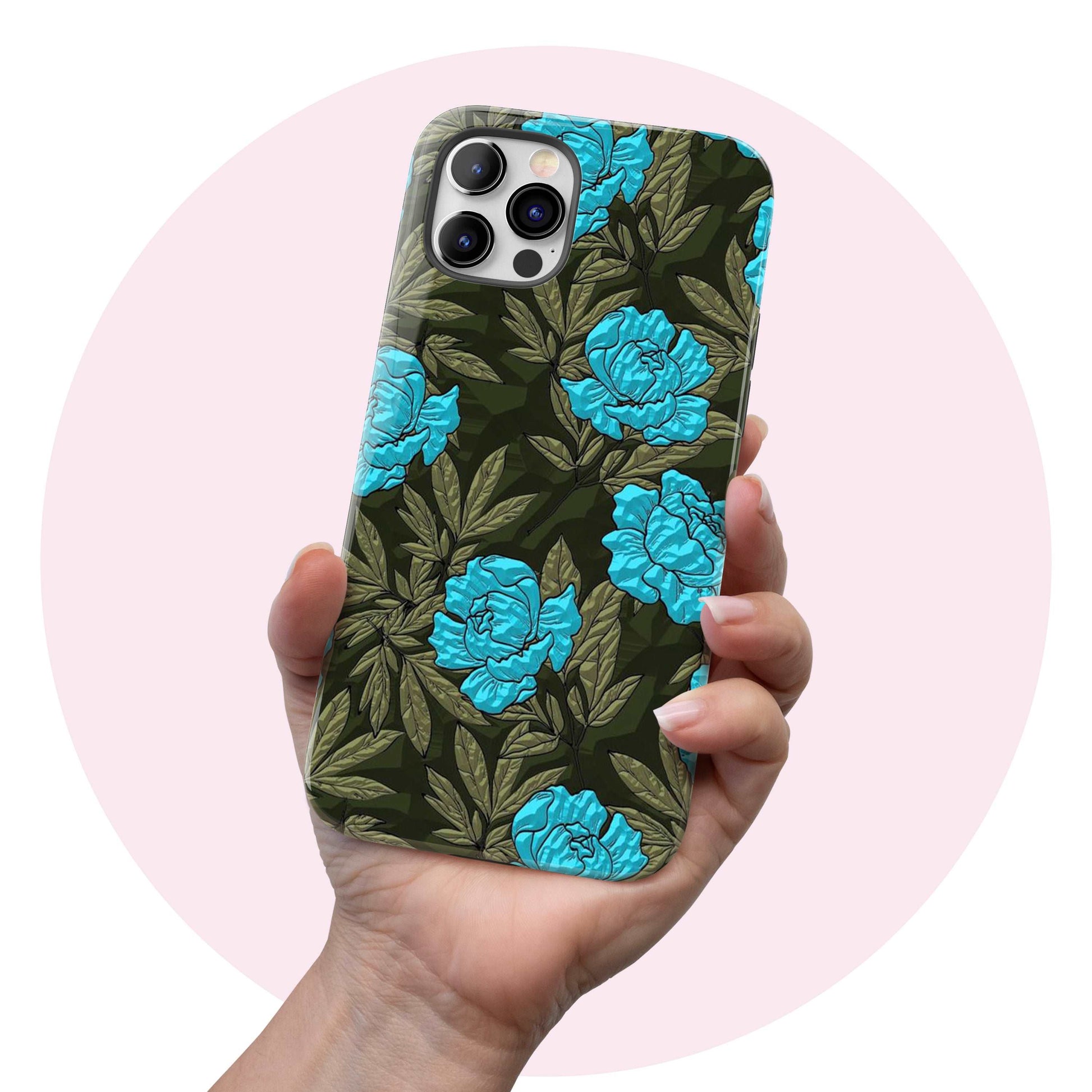 Budding Blue  - Tough iPhone Case