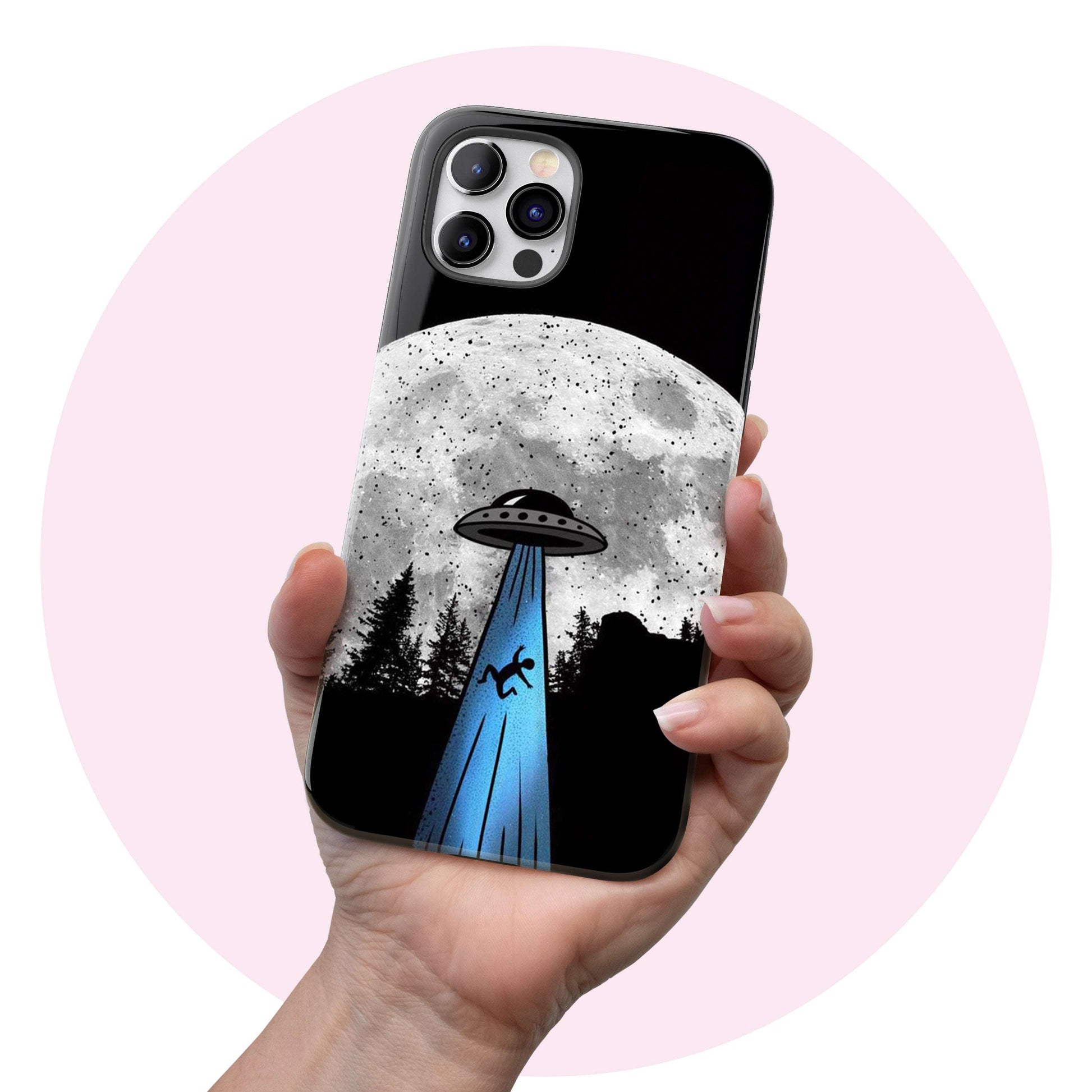 Alien Abduction - Tough iPhone Case