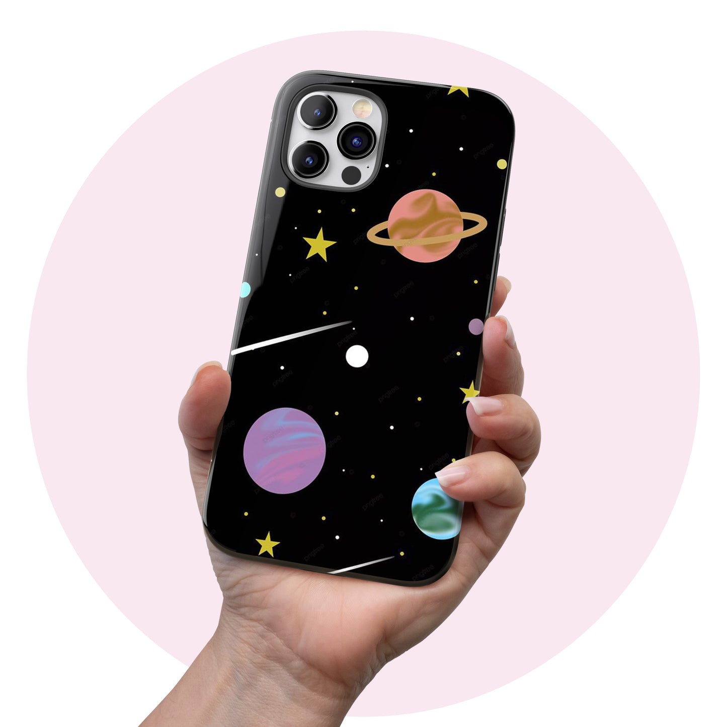 Cartoon Space  - Tough iPhone Case