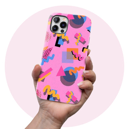 Retro Geometric  - Tough iPhone Case