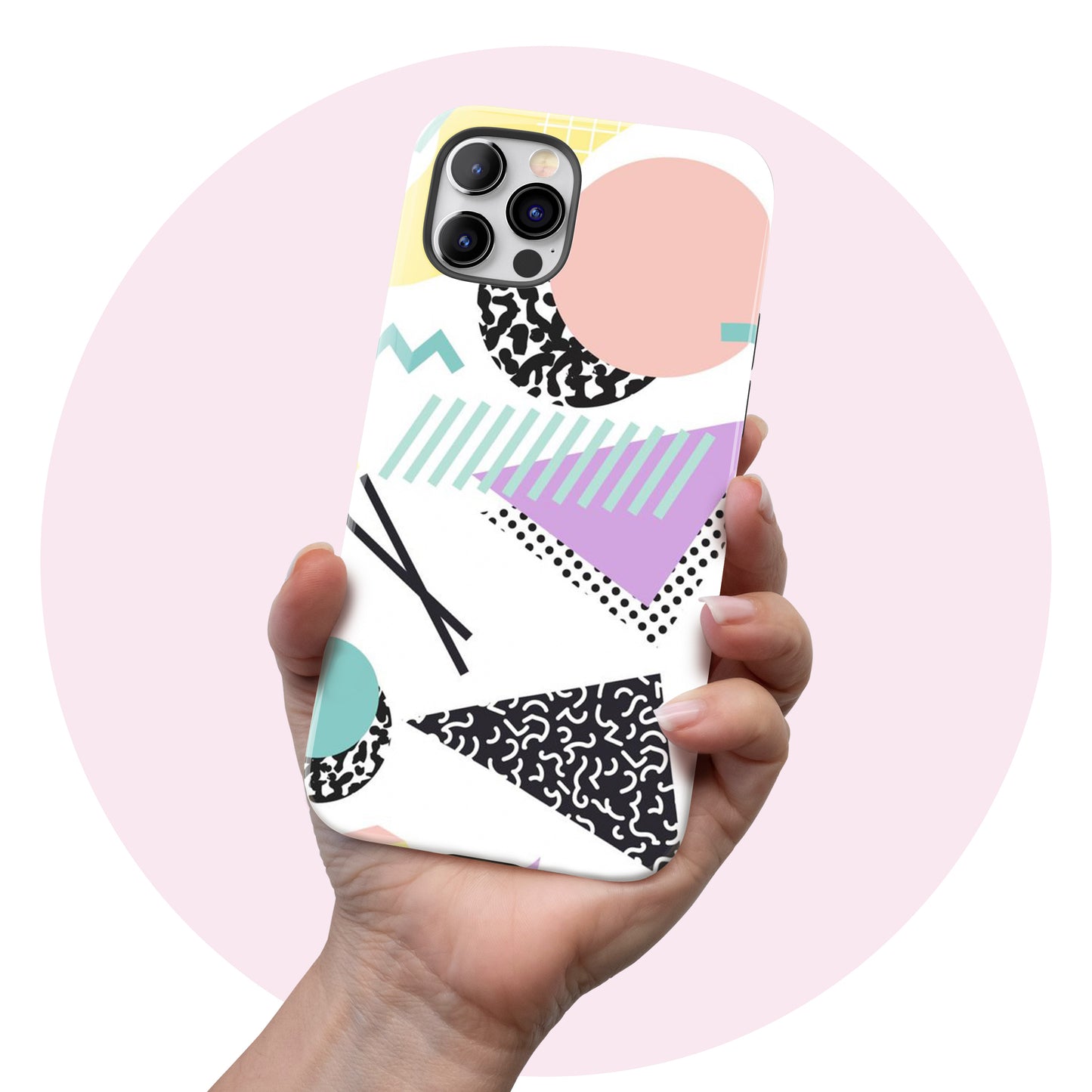 Vintage Geometric  - Tough iPhone Case