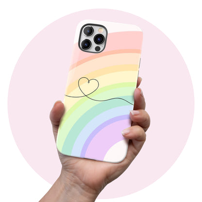 I Heart Rainbows  - Tough iPhone Case