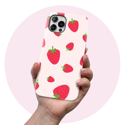 Strawberry Tumble  - Tough iPhone Case