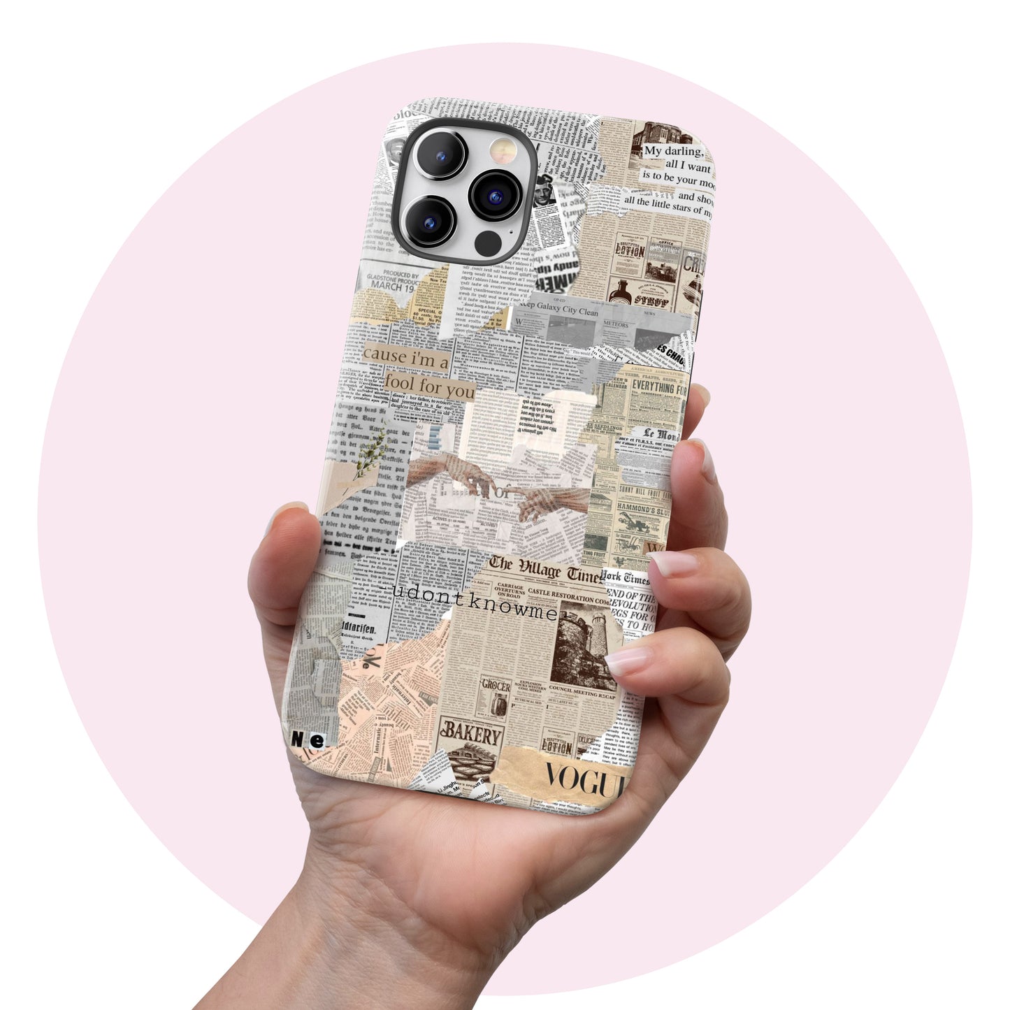 U Don't Know Me  - Tough iPhone Case