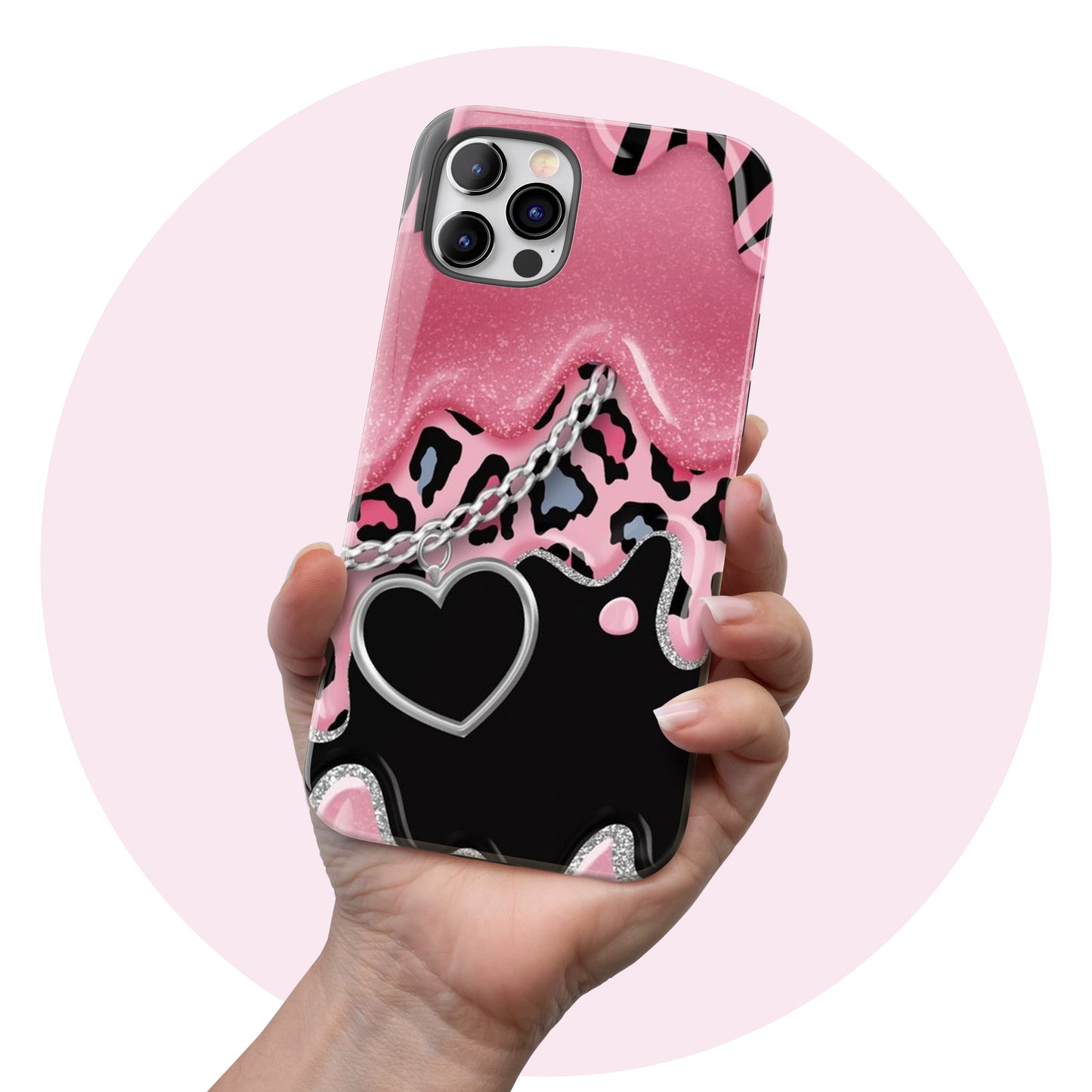 Leopard Drip  - Tough iPhone Case