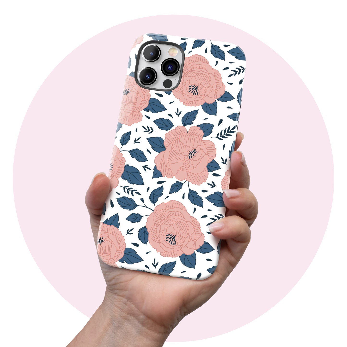 Retro Rose  - Tough iPhone Case