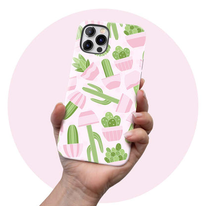 Cactus Pink - Pink Cactus iPhone Case 