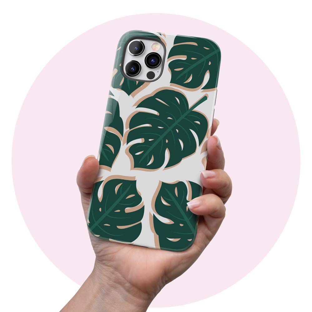 Pure Palm - Tropical Palm Leaf iPhone Case