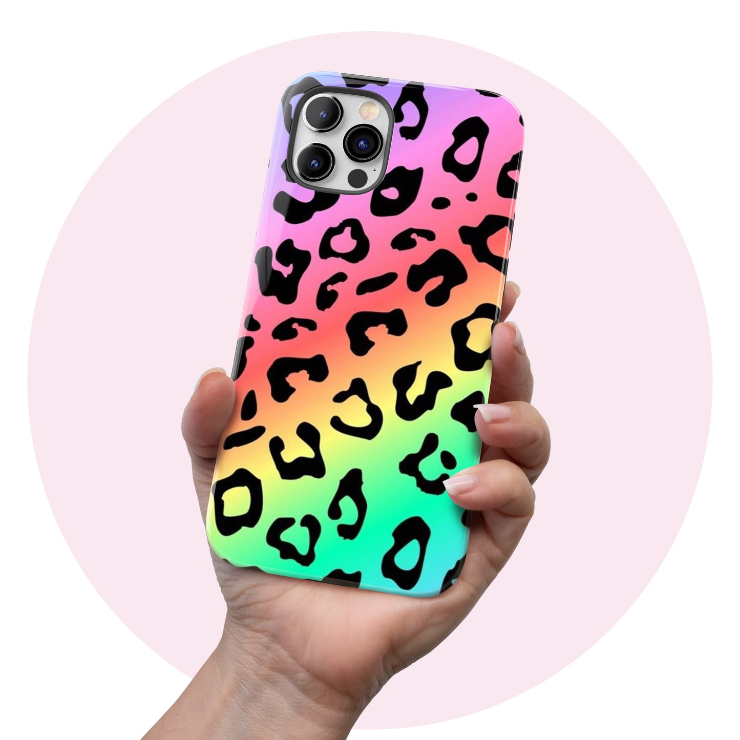 Rainbow Leopard  - Tough iPhone Case