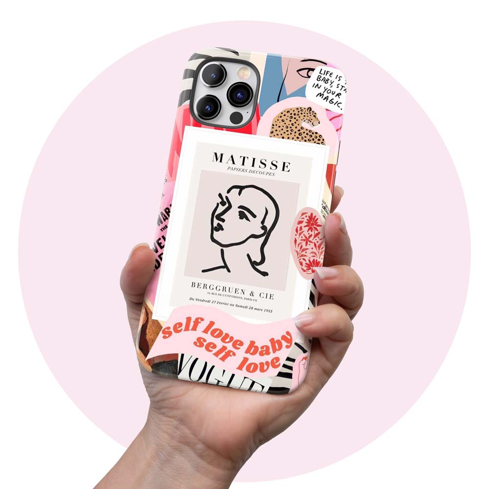 Matisse - Positive Quote iPhone Case