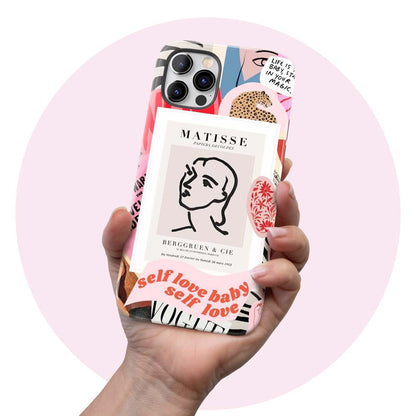 Matisse - Positive Quote iPhone Case